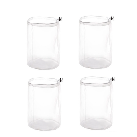4 Pieces Laundray Wash Bags Transparent Laundry Bags
