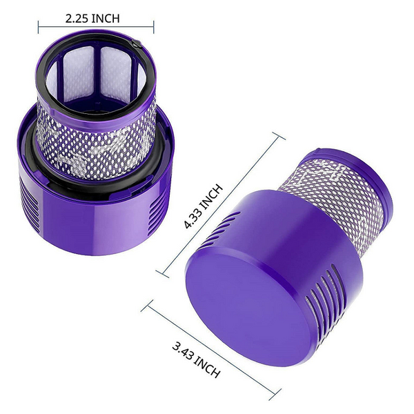 Hygieia 4 X Hepa Filters For Dyson Cyclone V10 Vacuum Cleaners Vacuum Cleaner Parts