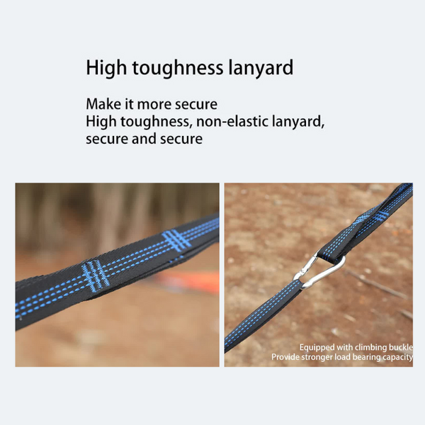 Elosung Military Green Outdoor Camping Hammock With Mosquito Net Anti Tip Nylon Fabric Single/Double Person Quick Setup Hammocks