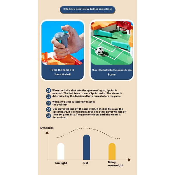 Children's Table Football Double Battle Parent Interaction Puzzle Game Puzzles