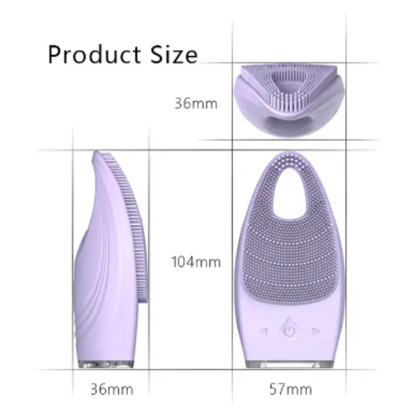 Facial Cleansing Brush Electric Face Device Massager Skin Cleaner Massagers