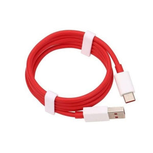 4A Usb Type C Quick Charge Cable For Oneplus 6T / 5T 3 Red