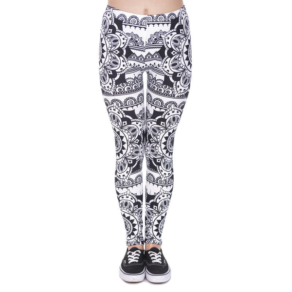 Mandala Colourful High Waist Yoga Pants Women Printed Leggings Women Leggings