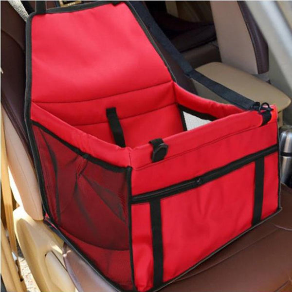 Red Pet Dog Cat Waterproof Carrier Bag Seat Pad 45X30x25cm