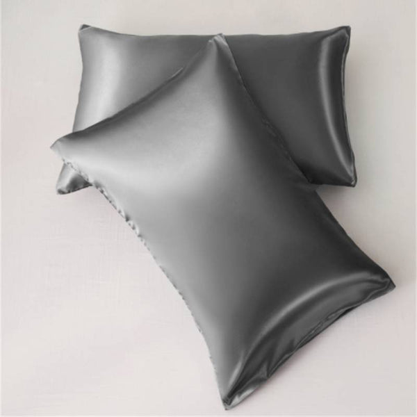 Solid Colour Satin Silk Pillowcase Envelope Features Specifications Pillow Cases