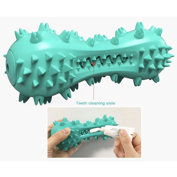 Dental Dumbbell Toothbrush Dog Toy