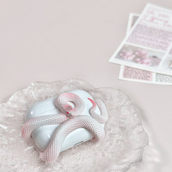Creative Horrible Snake Wireless Earphone Case For Airpods Pro Halloween Cover Earbud Cases