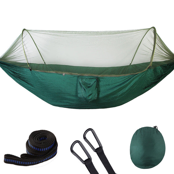 Fully Automatic Quick Opening Hammock With Mosquito Net Hammocks