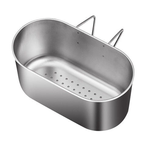 Stainless Steel Drain Basket Basin Kitchen