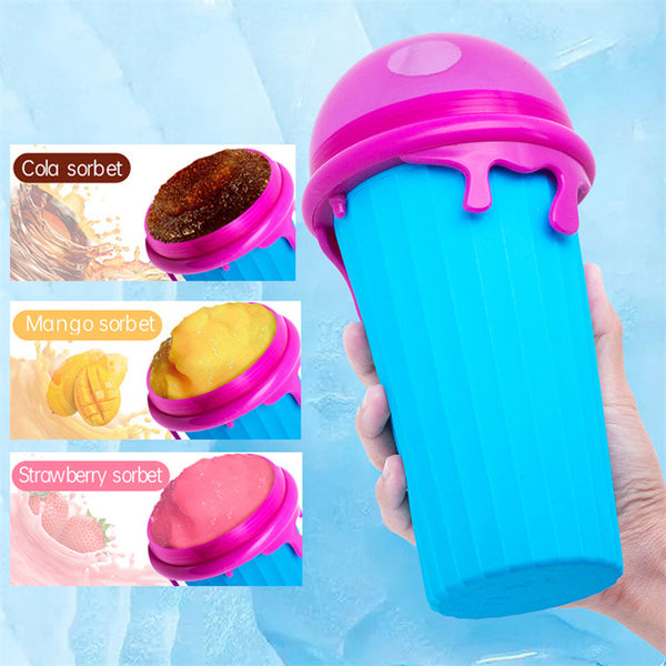 500Ml Slushy Cup Quick-Frozen Smoothie Fast Cooling Magic Ice Cream Maker