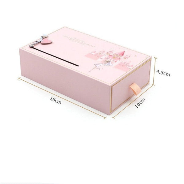 Veile Studios Love Castle Jewellery Box Ring Necklace Storage Organising Jewelry Pink Jewellery Boxes