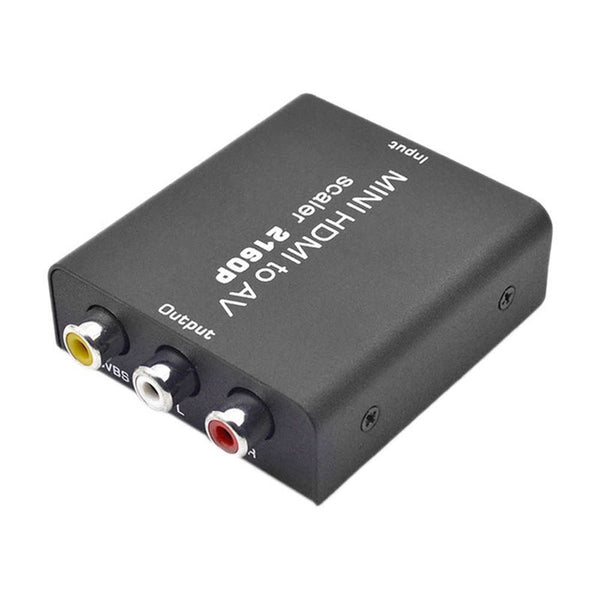 4K 30Hz Av Cvbs Rca To Hdmi Audio Converter Adapter 1080P Video Cables & Adapters
