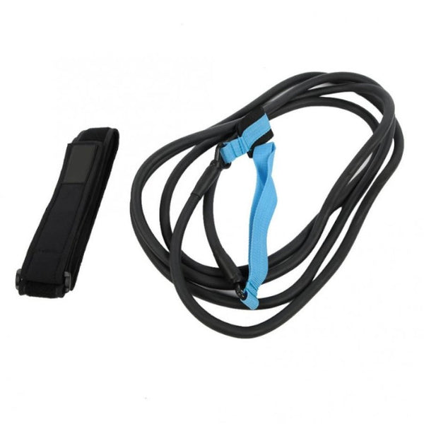 4M Swimming Resistance Belt Training Leash Exerciser Traction Rope Pool Accessories Black3.4Mm9.5Mm4m