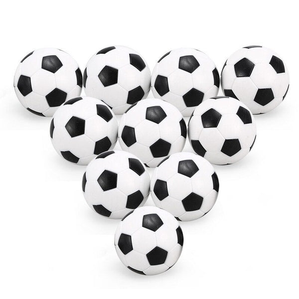10Pcs Indoor Table Soccer Balls Replacement 32Mm Mini Footballs For Kids Adults Foosball