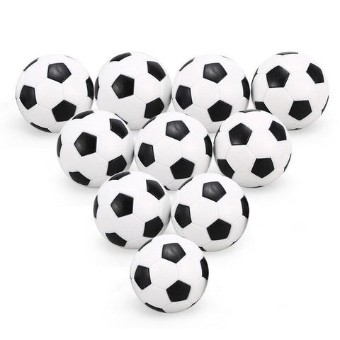 10Pcs Indoor Table Soccer Balls Replacement 32Mm Mini Footballs For Kids Adults Foosball