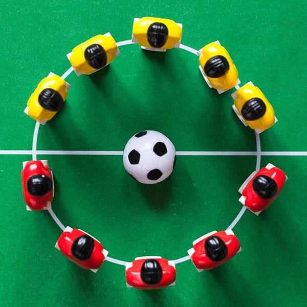 10Pcs Indoor Table Soccer Balls Replacement 32Mm Mini Footballs Foosball For Kids Adults