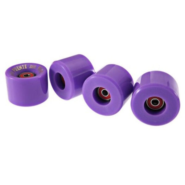 4Pcs 60 X 45Mm Skateboard Wheel Skating Longboard Roller With Bearing Blue Wheels