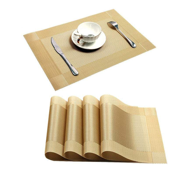Placemats Place Mats Stylish Heat Resistant Non Slip Washable Table Protection