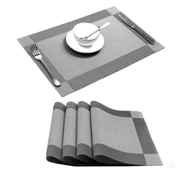 Placemats Place Mats Stylish Heat Resistant Non Slip Washable Table Protection