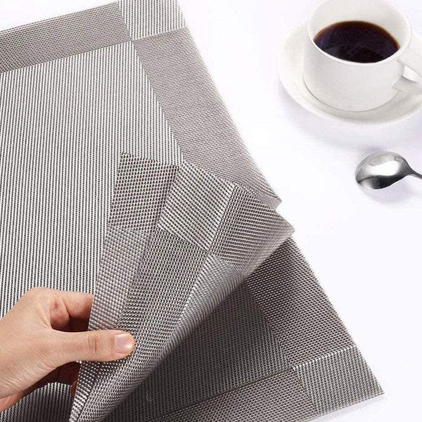 Placemats Place Mats Stylish Heat Resistant Non Slip Washable Table Protection