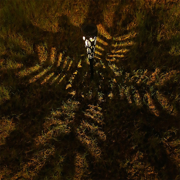 4 Pieces/8 Solar Lights Outdoor Decorative Conical Garden Landscape Lighting Landscape & Walkway Lights