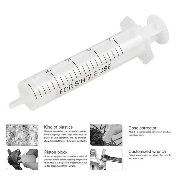 Mountain Road Bicycle Brake Repair System Lubrication Supplement Oil Tool Kit Lubrication & Cleaning