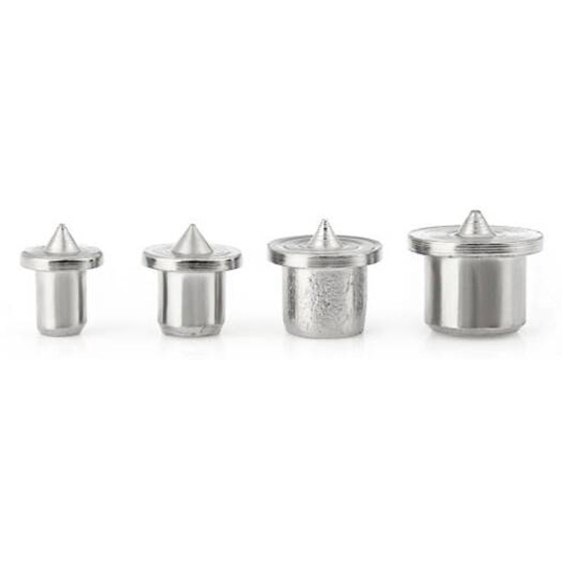 4Pcs Dowel Tenon Center Silver Power Drill Bits