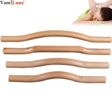 4Pcs Guasha Scraping Stick For Back Shoulder Neck Waist Leg Massage Tools