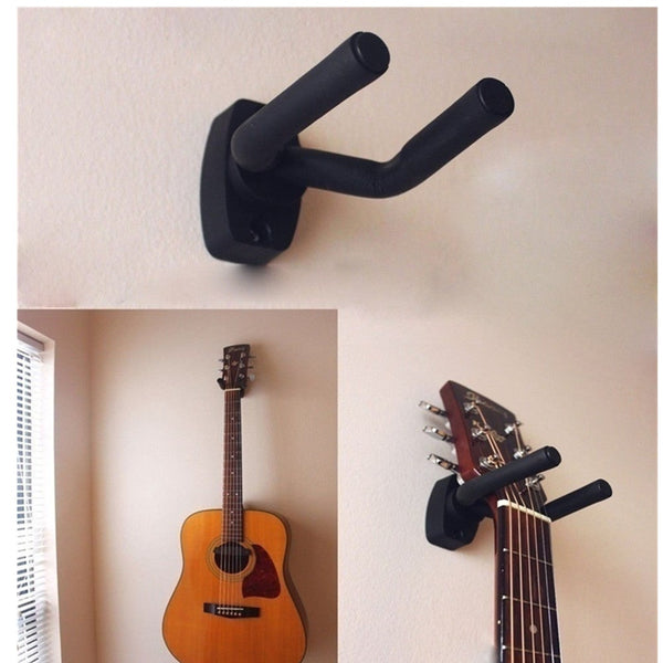 4Pcs Home Guitar Instrument Display Guitars Hook Wall Hangers Holder Mount Guitare Accessories