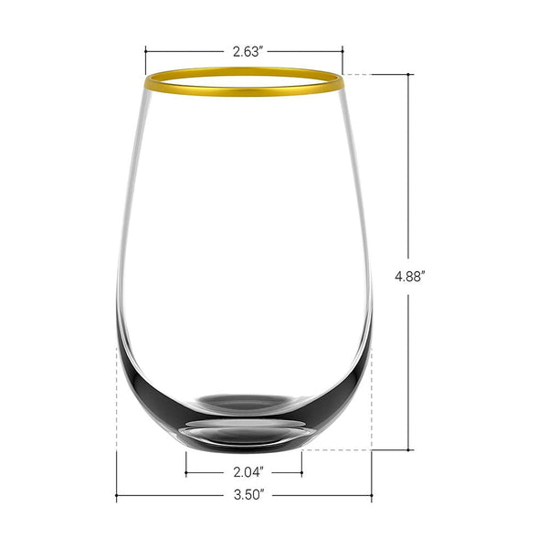 4 Pieces Reusable Shatterproof Plastic Drinks Tumbler Wine Glass Beer Cups For Glassware & Drinkware