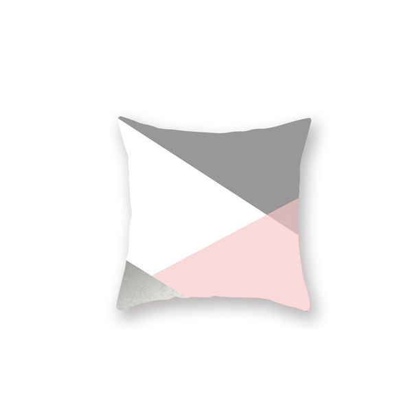 4Pcs Rose Golden Powder Pillow Peach Skin Velvet Sleeve 1 Cushions & Decorative Pillows