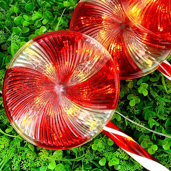 4Pcs Solar Lollipops Cane Light Candy Lights Water-Resistant Christmas Outdoor Lawn