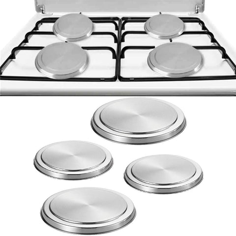 4 Pieces Stainless Steel Electric Stove Top Burner Covers Gas Stove Burner Covers