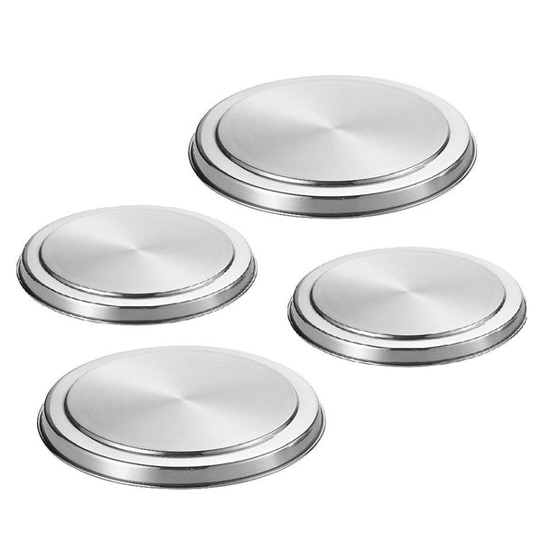 4 Pieces Stainless Steel Electric Stove Top Burner Covers Gas Stove Burner Covers