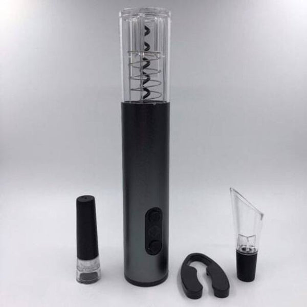 4Pcs Stainless Steel Wine Tool Set Bottle Opener Corkscrew Stopper Bar Tools Manual Four Piece Corkscrews & Bottle Openers