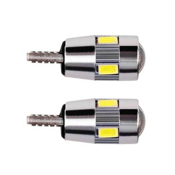 4Pcs T10 501 194 W5w 5630 Led Smd Canbus Error Free Car License Plate Light Glove Box White Light Bulbs