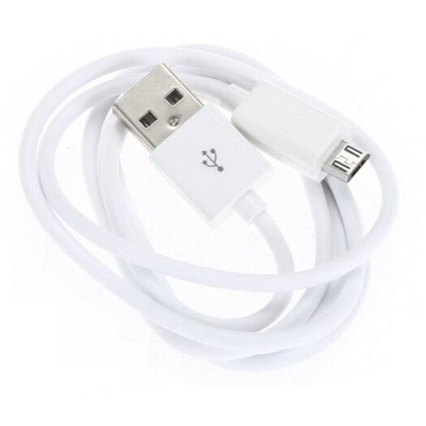 4Pcs Universal Usb To Micro Data / Charging Cable White