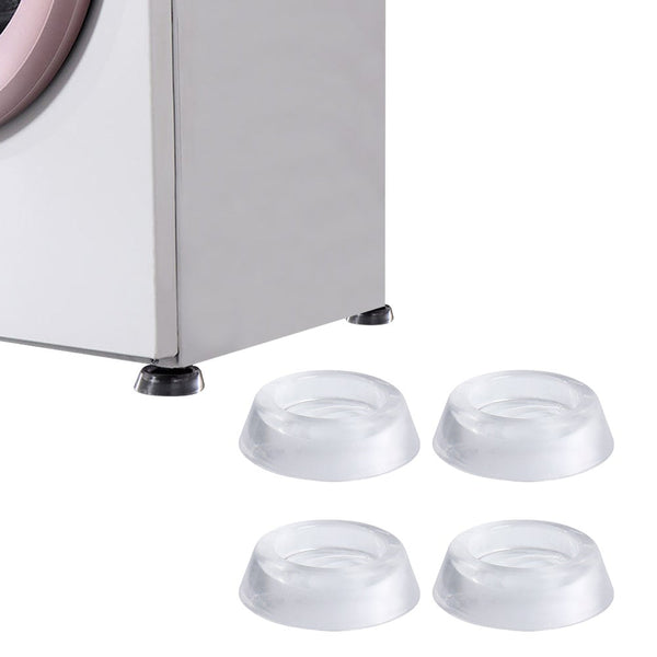 4 Pieces Washing Machine Anti Vibration Foot Pads Washer Dryer Height Mats Non Slip Washer & Dryer Parts