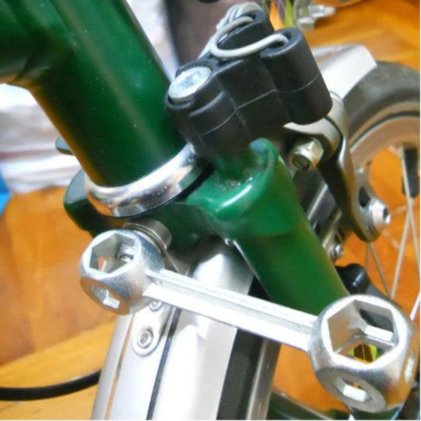 4Pcs 6 15Mm Multipurpose Hexagon Bone Wrench Pocket Size Bicycle Hand Tool