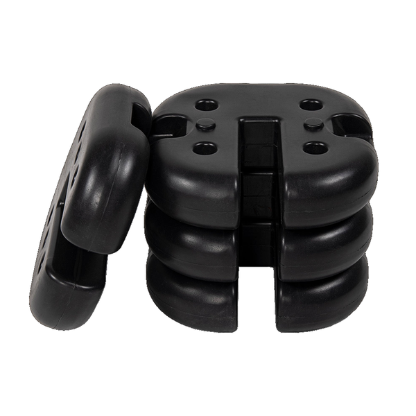 4Pcs Outdoor Canopy Tent Leg Weights Anchor Stand Heavy Duty Gazebo Discs Base Tent & Canopy Accessories