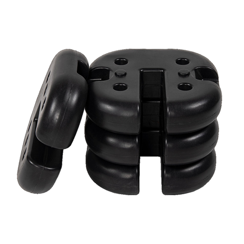 4Pcs Outdoor Canopy Tent Leg Weights Anchor Stand Heavy Duty Gazebo Discs Base Tent & Canopy Accessories