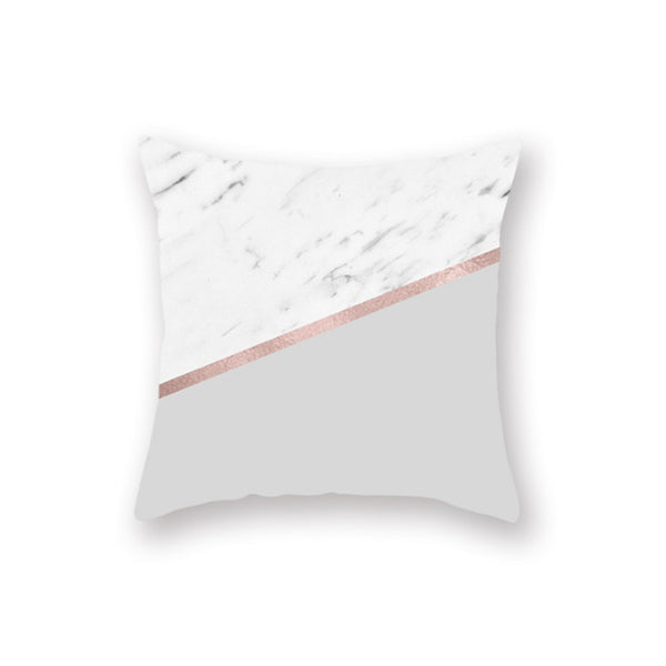 4Pcs Rose Golden Powder Pillow And Peach Skin Velvet Sleeve 1
