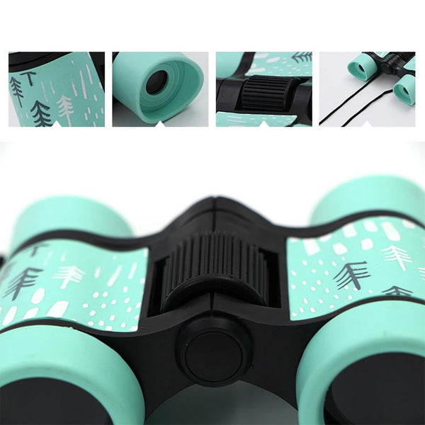4X30 Binoculars Plastic Children Colorful Telescope For Kids Compact Outdoor Games Toy Birthday Gifts Binoculars & Monoculars