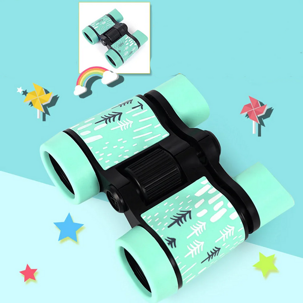 4X30 Binoculars Plastic Children Colorful Telescope For Kids Compact Outdoor Games Toy Birthday Gifts Binoculars & Monoculars