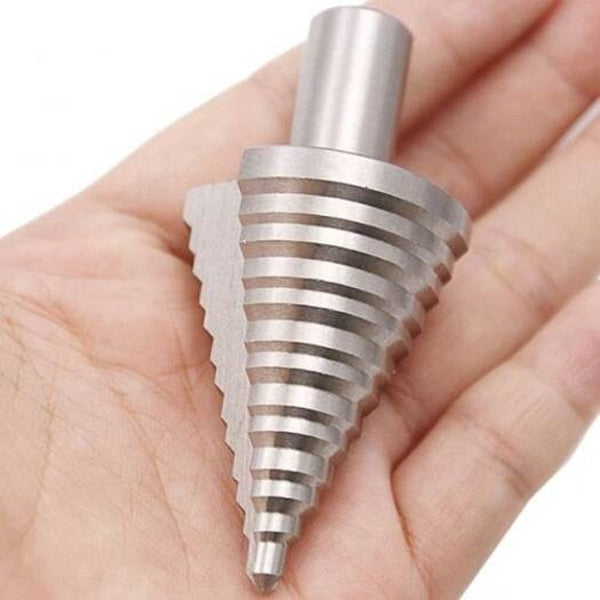 5 35Mm High Speed Steel Step Drill Silver Drill Bits