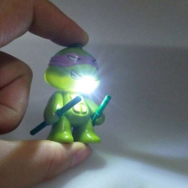 5.7Cm Led Lighting Sound Key Chain Keyrings
