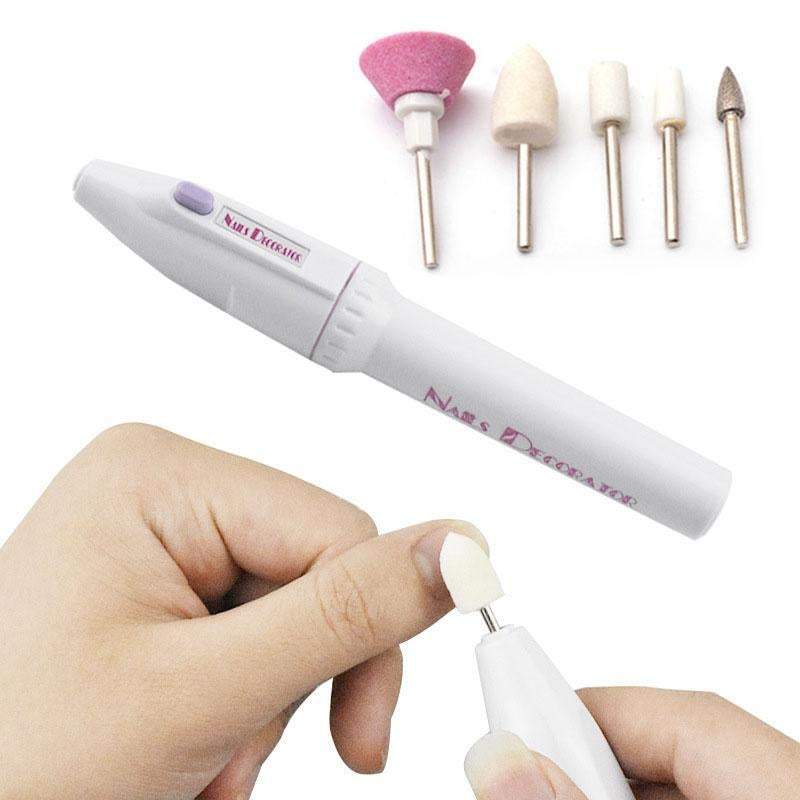 Nail Art Kits Sets 5 In 1 Electric Manicure Home Beauty Electric Files & Tools