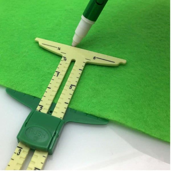 5 In 1 Sliding Gauge With Cmeasuring Sewing Tool Ruler Patchwork Tailor Accessories Home Use Other Sewing