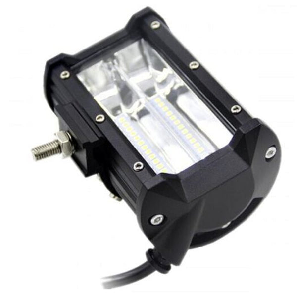 5 Inch 72W Led Strip Light Work Headlights Black Light Bulbs