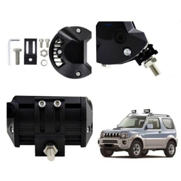 5 Inch 72W Led Strip Light Work Headlights Black Light Bulbs